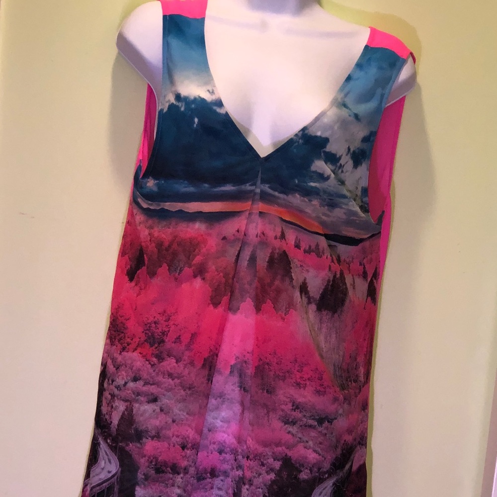 Road To Know Where Pleated Cover-Up